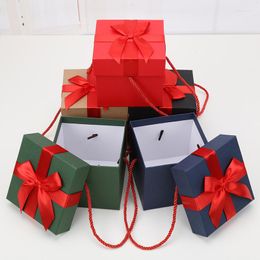 Sieraden zakjes kerstpakket cadeaubox cadeau box bowboxes voor kinderen verjaardagsfeestje gunsten verpakking papieren zakken bruiloftspullen bruidsbenodigdheden