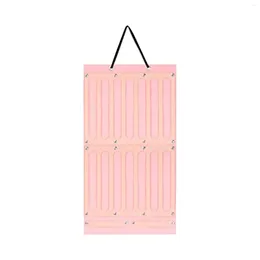 Pochettes à bijoux Clips cintre bandeau organisateur de rangement affichage porte-nœud de cheveux mur feutre chambre enfants bébé pépinière décor grande capacité