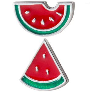 Sieradenzakjes Leuke Watermeloen Oorknopjes Fruit Vrouwen Sterling Zilver Dangle Leuke Kleine Zomersieraden Het Feest