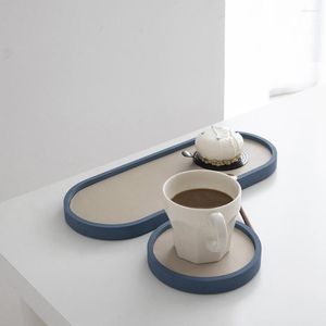 Pochettes à bijoux présentoir organisateur bois tasse à café supports de rangement boucles d'oreilles colliers bagues boîtes étui