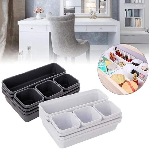 Bijoux Pochettes Tiroir Organisateur Plateaux Multifonctionnel Boîte De Rangement Durable Conteneur Pour Cuisine Chambre Salle De Bains D88