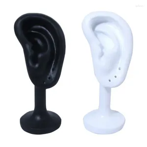 Sieraden zakjes oorvormige oorbel display stand elegante presentatie voor ringen oorbellen vitrines rack 264e