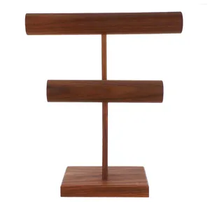 Sieradenzakjes Oorbel Ondersteuning Horloge Display Stand Tiers Organizer Houder Rek Ketting Hout