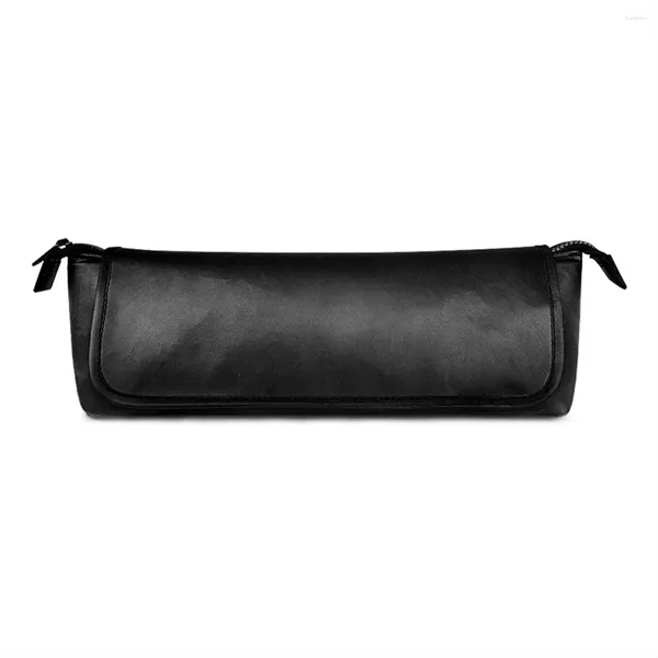 Bolsas de joyería Herramienta para el cabello Bolsa de viaje Plancha para rizar Plancha 2 en 1 Caja de almacenamiento Negro