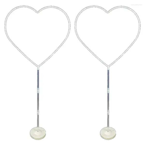 Boules de bijoux Boules de ballon de cardims porte-supports de bâton avec du plastique réutilisable pour la fête d'anniversaire et la célébration du mariage