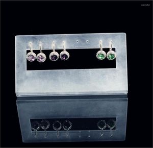 Sieradenzakken veel van 3 oorbellen display standaard acryl showcase hangen aan type houder