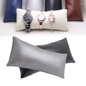 Sachets de bijoux Poule d'oreiller en cuir PU multifonctionnel Bracelet Softchain Affichage de la carregar