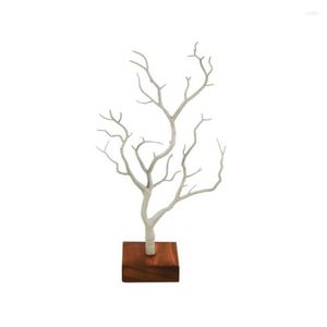 Pochettes à bijoux, colliers, bagues, présentoir de cerf, support organisateur, présentoir créatif, rangement d'arbre cadeau