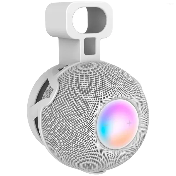 Sachets de bijoux Porters muraux de qualité supérieure pour Apple Homepod Mini Stand Pergemment cacher les accessoires de haut-parleur du cordon d'alimentation blanc