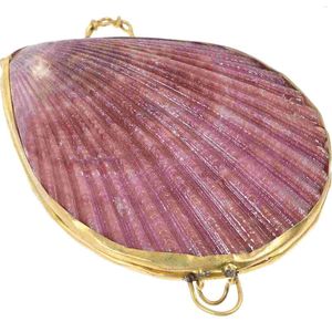 Pochettes à bijoux, boîte de rangement de coquille, porte-conteneur, étui de mariage, organisateur, étuis décoratifs