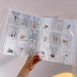 Sieradenzakken opslagvouwbare oorbellen kettingringen displaystandaard draagbare verpakkingshouder collectie Jewlery Organizer