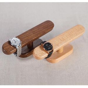 Bijoux Sachets T-Bar Watch Display Standder pour le bracelet Solid Table Top Organizer-Case Home