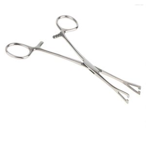 Sieraden Zakjes Driehoek Opening Tang Klem Piercing Forcep Tool Roestvrijstalen Body Voor Oor Lip Neus Tong