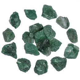 Sachets de bijoux Tumbeelluwa 1 livre de fraise verte quartz reiki guérison des pierres précieuses brutes pour tumbling de chakra de cabine d'équilibrage méditation