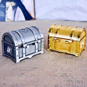 Boîtes à bijoux Boîte-cadeau vintage forme de poitrine de trésor