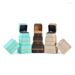 Sieraden Pouches Vintage Ring Kussen Box Case Borst Container Organizer Luxe Bruiloft Voorstel Verloving Verjaardag Cadeau Voor Paar