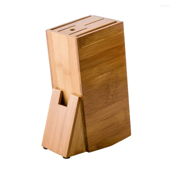 Bolsas de joyería, soporte para cuchillos de madera, soporte para cuchillos, estante de almacenamiento, caja organizadora, accesorios de cocina, herramienta