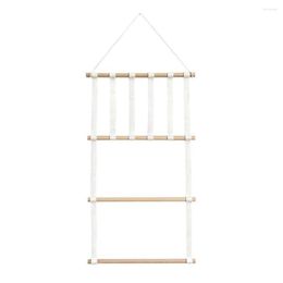 Sieradenzakjes Houten stok Kinderhoofdband Organizer Vervanging Opslaghouder Plank