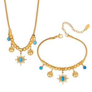 Bijoux petit pendentif soleil Turquoise, collier, Bracelet, personnalité polyvalente, bijoux irréguliers pour femmes, Sailormoon 31