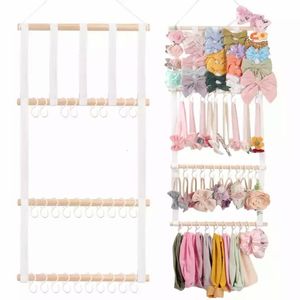 Bijoux Stand Bandeau Titulaire Cheveux Arcs Organisateur Pour Femmes Filles Suspendus Chouchou Titulaire Cheveux Accessoires Présentoir Organisateur Mur Décor 230728