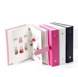 Jewelry Storage Box Libro creativo PU PELO PETRINGS PANDIZA DE MANDER MISMAS HOMBRES9223009