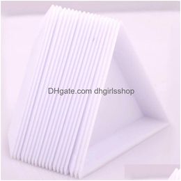 Bijoux Plateau 10 Pcs Environnemental Pp Triangle Plaque Emballage Stockage Conteneurs En Plastique Pour Perles Affichage Organisateur Horder Drop Deli Dhj9Z