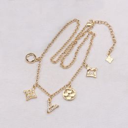 Créateur de bijoux pour femmes, amour Tennis, collier en or Moissanite, accessoires pour femmes, chaîne en corde de trèfle, ras du cou, pendentif personnalisé, ne se décolore pas, noël