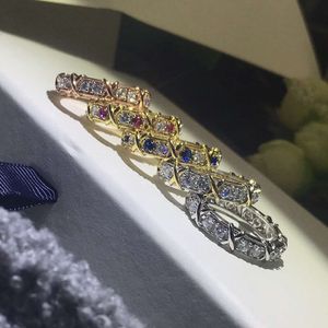 Tiffanybead ketting Tiffanyjewelry Designer Diamond Jeemlery Rings For Women Finger Anillos S925 Silver Cross Full Diamond Ring Light Luxe en elegant