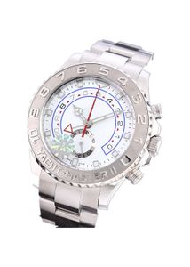 Reloj para hombre JF Diámetro 44 mm con sincronización automática ASIA7750 bidireccional Bisel de 90 vueltas Espejo de cristal de zafiro Función de impermeabilización de la superficie