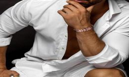 Jfume sieraden pure koperen armbanden dubbele rij magneet therapie armband voor mannen 85 ininches instelbaar met linkverwijderingsgereedschap8529745