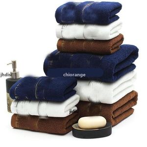 Jh sèche sèche unisexe serviettes de haute qualité hommes femmes serviettes de bain tendance à broder de broderie coton serviettes t