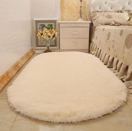 Jia Rui ovaal tapijt naast het bed tapijt moderne minimalistische woonkamer salontafel slaapkamer nachtkastje tapijten matten kamer vol mooie winkel1837453