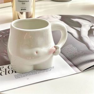Jiabei tasse de café tasse kawaii céramique mignon tasse de café au lait de thé au thé de la tasse de créatire