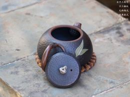 Jianshii Master Master sculpture xishi remplissage de thé (pas Yixing Zisha) Kung Fu Tea set Drinkware Tea Cérémonie