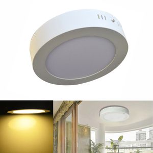 JIAWEN LED-paneel Licht 6W Ronde gemonteerde LED-plafondverlichting AC 85 - 265V