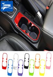 Cubierta de decoración del soporte de bebidas delanteras de Jidixian Car para Jeep Wrangler JL Gladiator JT 2018 2019 2020 2021 Accesorios interiores4797026