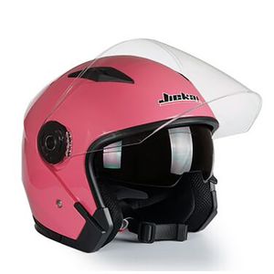 Jiekai 512 Motorfiets Mannen Dames Elektrische Fiets Dual Lens Visors Scooter Cascos Motor Moto Bike Helmen