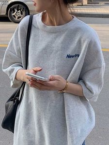 Jielur Losse Harajuku t-shirts voor Vrouwen Zomer Nieuwe Mode Vrouwelijke T-shirt Koreaanse Koel Wit Rood Zwart Geel Brief tops M-XL L230520