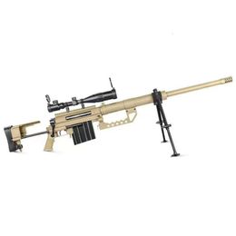 Jieying – nouveau modèle M200 de fusil de Sniper à lancer de coquille, pistolet à balle molle tirant à boulon, pistolet jouet à accessoire en métal pour adulte