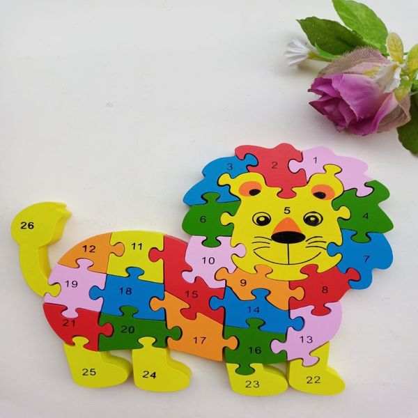 Jigsaw Math Mini Craft Creative DIY Model Kit Puzzle