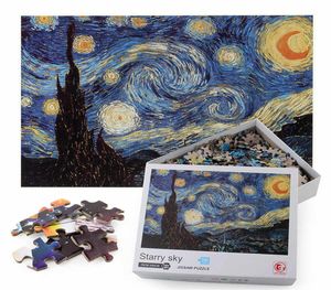 Puzzle 1000 pièces Mini Puzzle paysage image paysage Puzzles pour enfants chambre décoration autocollants jouets éducatifs 1701862