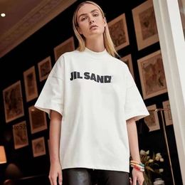 Jill Sander T Shirt Men Diseñador de diseñadores Men Eur 2024 NEW Diseñador Fashion Classic Jil Sander Camiseta Casual Menores Mujeres Impresión Pareja Tamitación Men