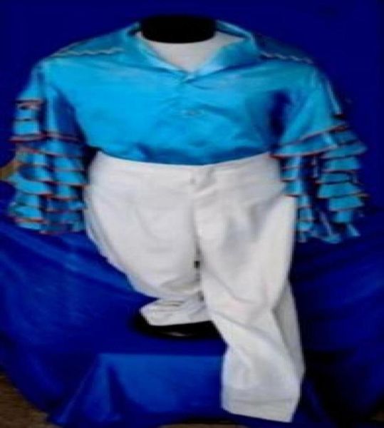 Jim Carrey Cuban Pete Shirt de The Mask Movie Cosplay Costume Top et Pant14728898619298