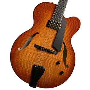 Guitare acoustique complète Jim Hall Model Violin Burst 2024