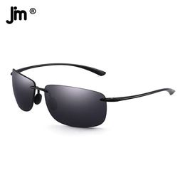 Jim Ultralight Sport Sunglasses For Men Women TR90 Rimless Frame voor het runnen van visserijcycling rijden 240403