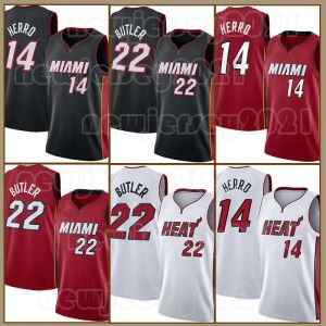 Jimmy Butler Custom Heren Dames Jeugd Miami''Heat''Basketbalshirts Tyler Herro Dwyane Wade Kyle Lowry Miamis Heats 2023-2024 City Duncan Robinson Wit overhemd 3 22 14 55 7