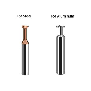 Jimmy Carbide T Slot Milling Cutter Tungstten Steel Mills HRC55 CNC Cutter Tools for Metal Machining Lathe Machining Tool