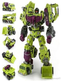 Jinbao Weijiang Transformation Toys Big 50cm Devastator Predaking Ko GT Action Action Figure robot Car Dinosaur Modèle Boy Kid Toy 67951353