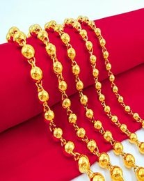 Jindian 11 Chaînes de collier de perle de bouddha à balle solide