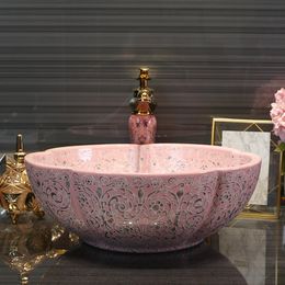 Jingdezhen porcelana rosa plata aladdin